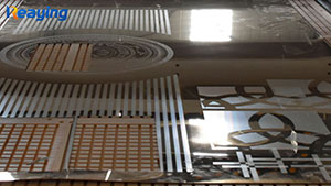 high speed high precision customized big size fiber laser marking machine