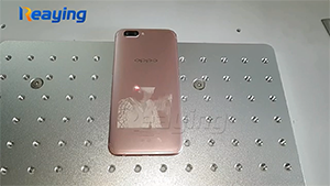 how to engraving photos on metal phone shell by reaying fiber lasers