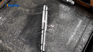 reaying 100w fiber laser cleaning machine working video