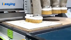 reaying ry-c1325b 4 spindles auto change cnc router machine wood working