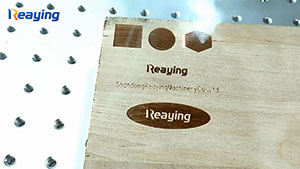 reaying wood mdf plastic acrylic leather co2 marking machine rf tube