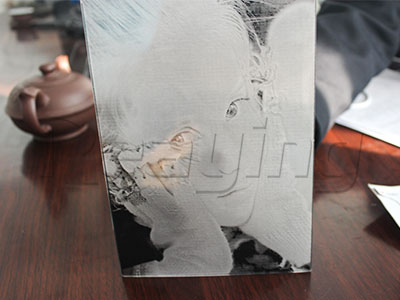 co2 laser engraving machine sample