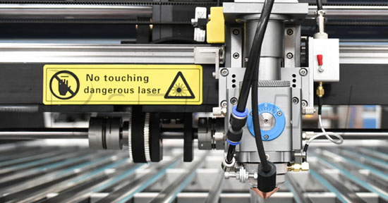 co2 mix laser cutting machine detail
