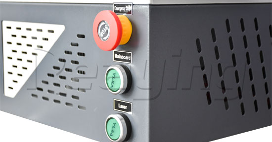 automatic mini portable fiber laser marking machine f20c detail