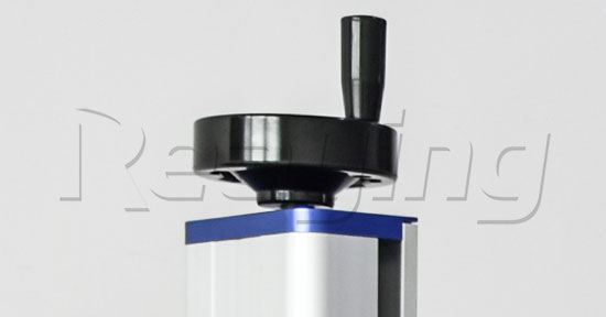 automatic mini portable fiber laser marking machine f20c detail