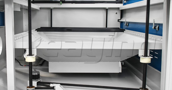 co2 laser engraving cutting machine detail