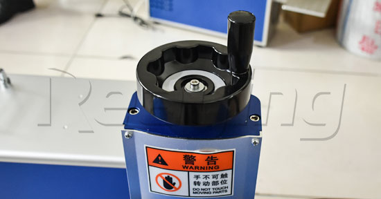 separate portable fiber marking and engraving machine f20b detail