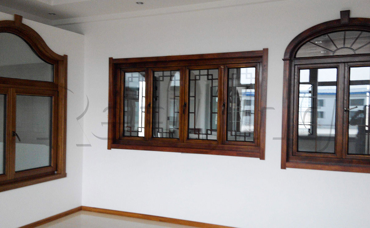 wooden door and window production